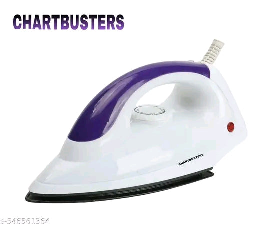 Fabri Press CB-0008 750 W Dry Iron ( PURPLE/WHITE ) RADHE RADHE